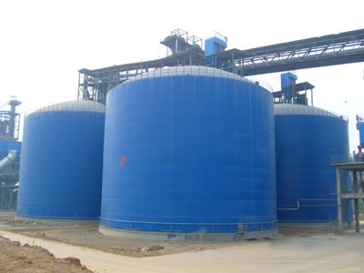 和硕水泥钢板库改造